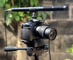 Gh4 with boom mic